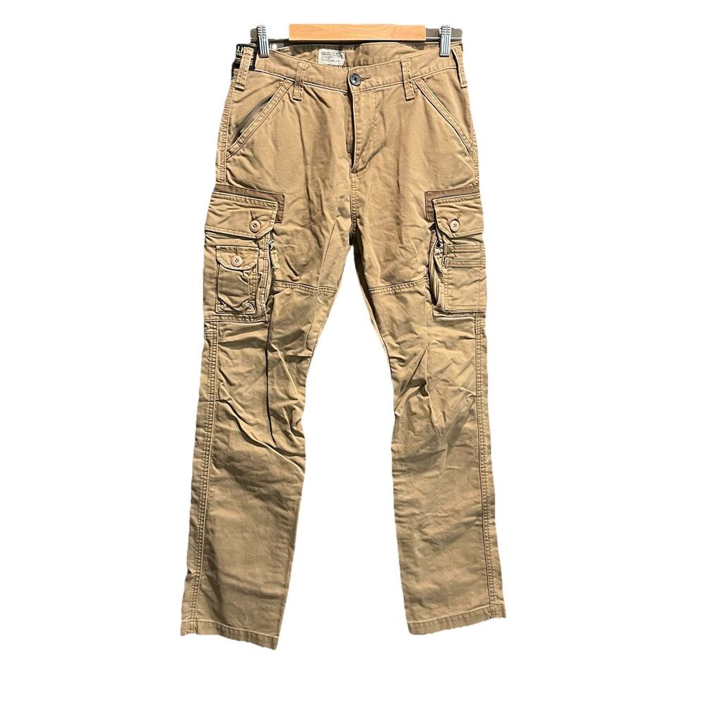 Alpha Industries Brown Men's Cargo‎ Pants Size 28 (Small)